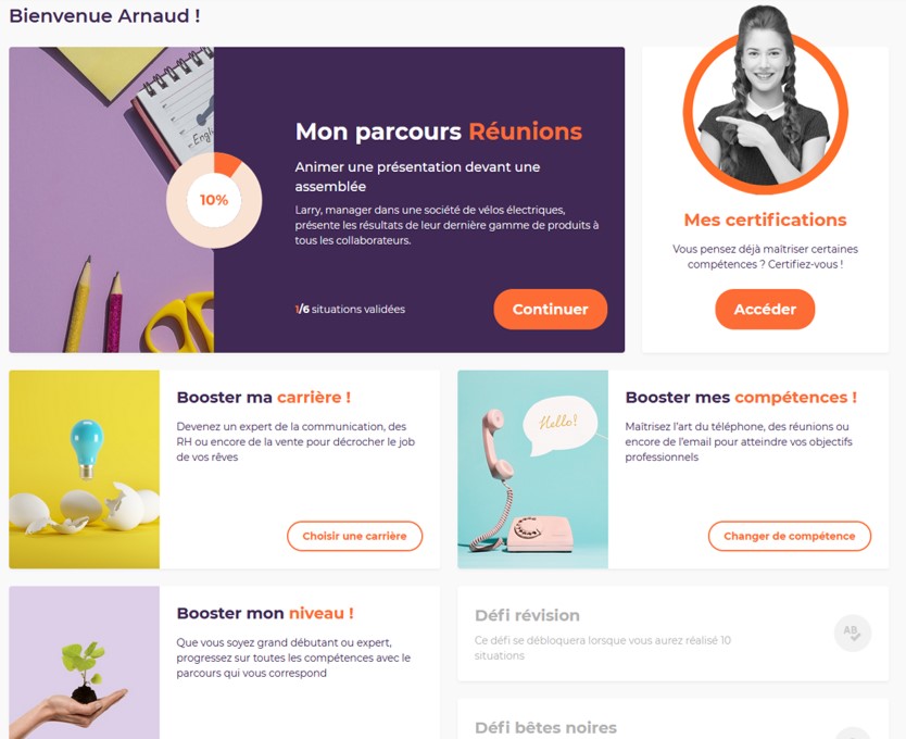 Portail Anglais des affaires